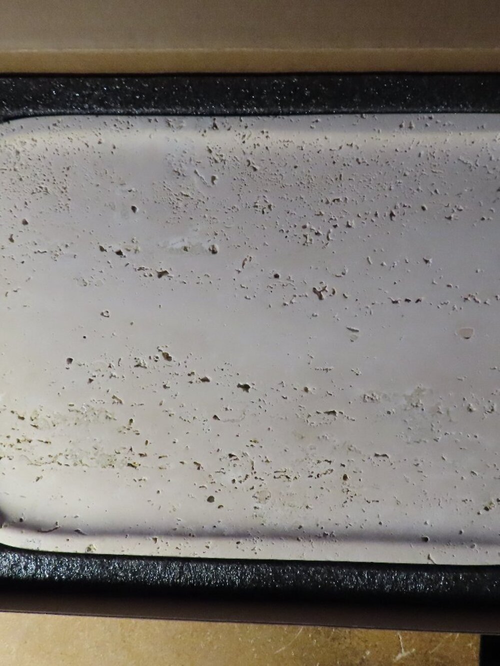 Koville Bathroom Vanity Tray; Natural Marble; 12"x8"; NEW